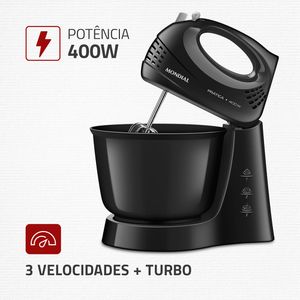 Batedeira-Mondial-Pratica-B-44-400W-Preta