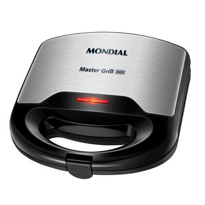 Sanduicheira-Mondial-Master-Grill-Preta